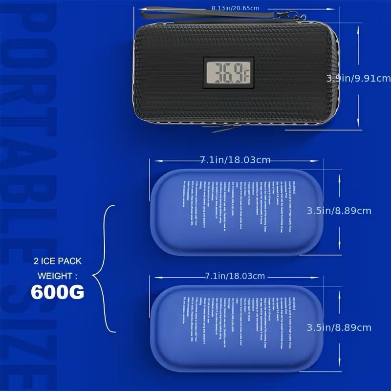 Temp controlled portable cooler